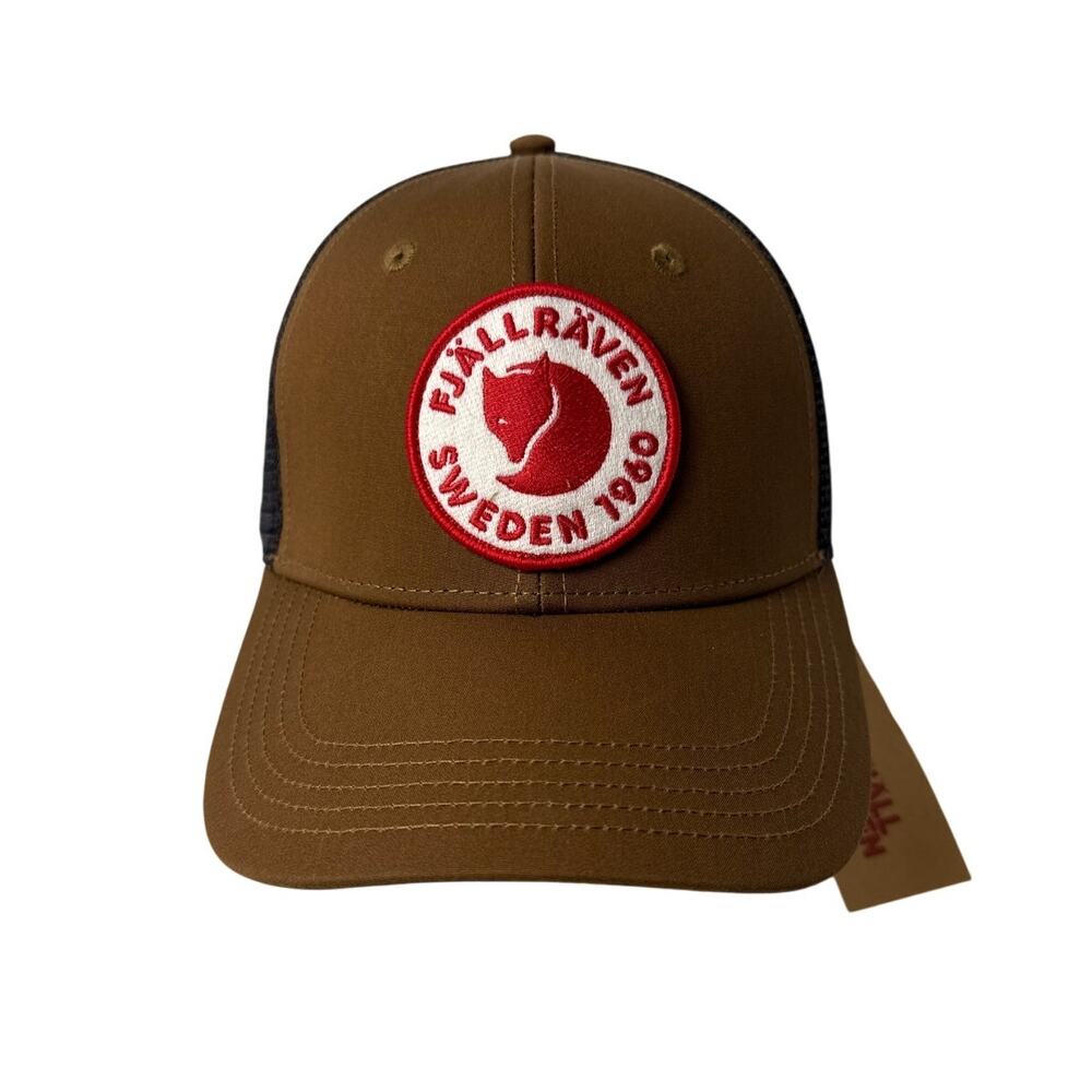 Fjallraven 6 Panel Hat 1960 Logo Langtradarkeps Timber Brown Size Small/Medium‎